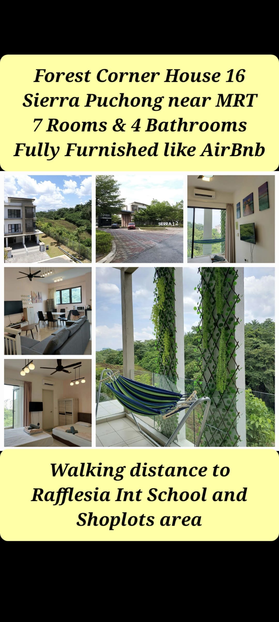 FOR RENT - N'Dira 16 Forest Corner House (Sierra MRT), Puchong
