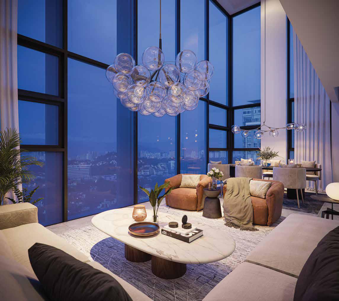 One Eleven Menerung, (M1) 2 Bedrooms 2 Bathrooms, 1001 sqf, Bangsar, Kuala Lumpur Malaysia