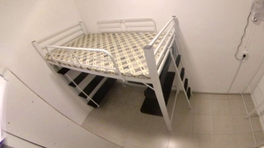 LOFT BED WITH STUDY TABLE AND SHELVES (3V ALOHA MODEL)