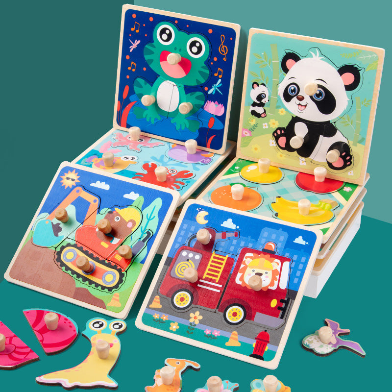 Cute Animal Wooden Puzzle