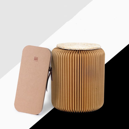 META CO LIVING Kraft Accordion Stool