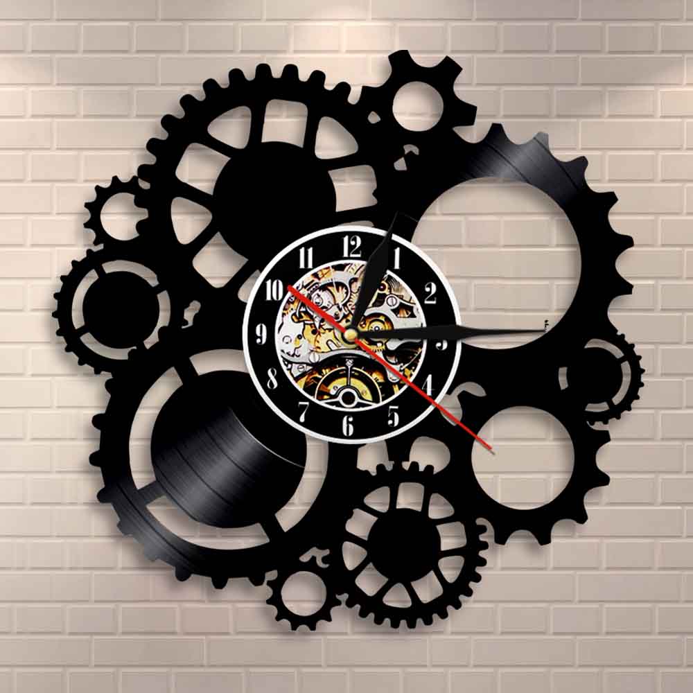 Retro Industrial Style Wall Clock