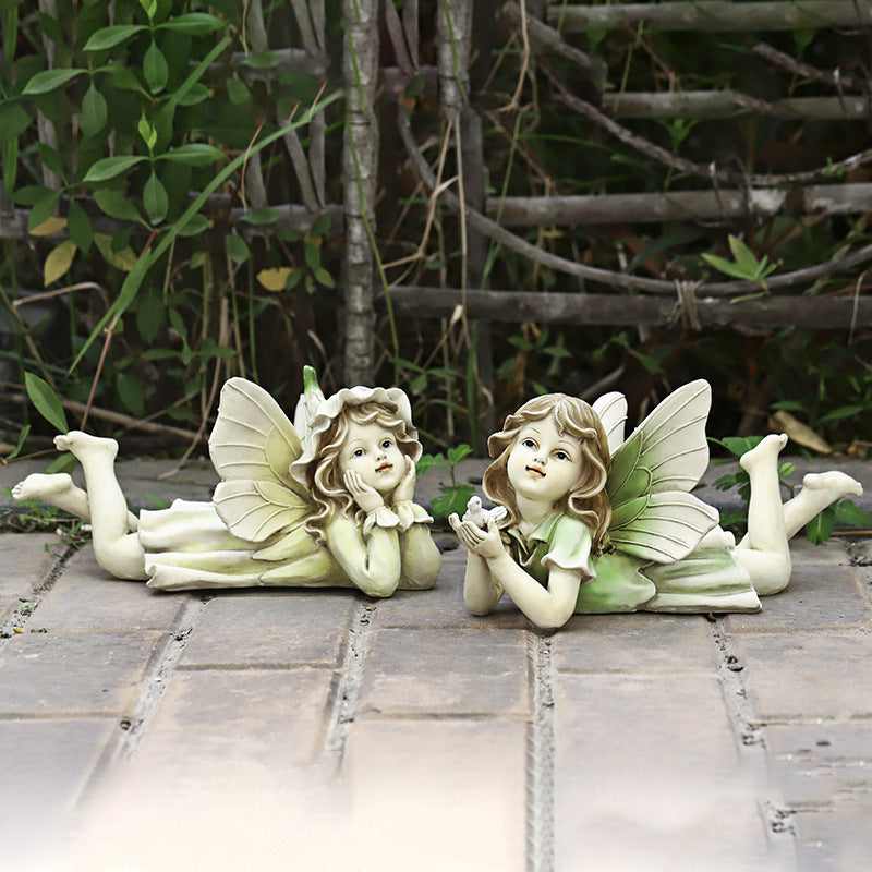 META SPACE GARDENS Decorative Fairy Sculpture