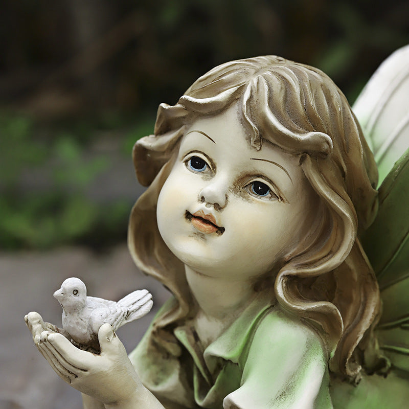 META SPACE GARDENS Decorative Fairy Sculpture