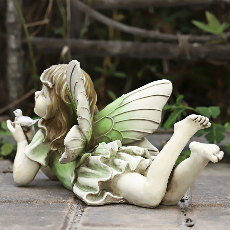 META SPACE GARDENS Decorative Fairy Sculpture