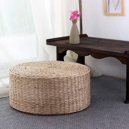 Traditional Tatami Straw Woven Cushion