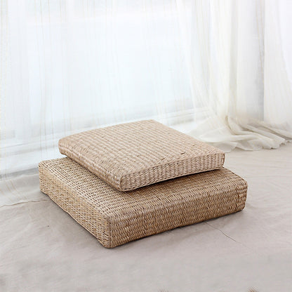 Traditional Tatami Straw Woven Cushion