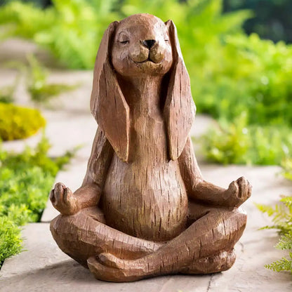 PAWS Charming Rabbit Sculpture