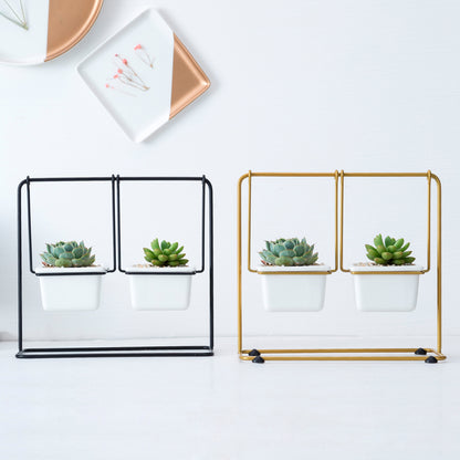 META SPACE GARDENS Swing Plant Pot