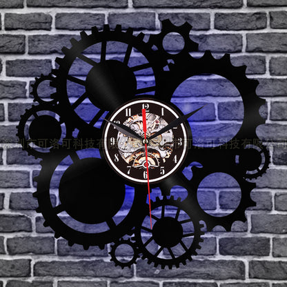 Retro Industrial Style Wall Clock