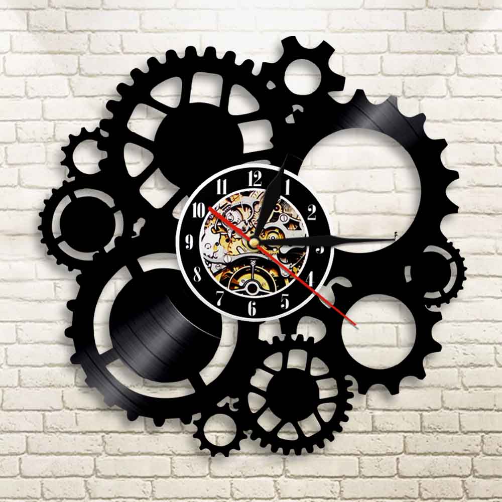 Retro Industrial Style Wall Clock