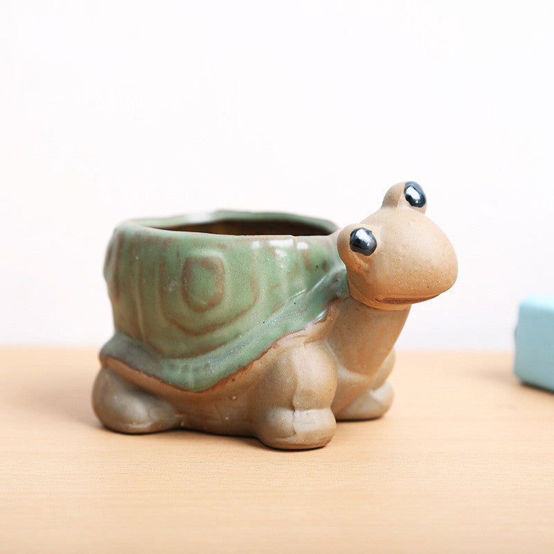 META SPACE GARDENS Animal Ceramic Pots