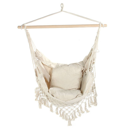 Bohemian Tassel Hammock Chair