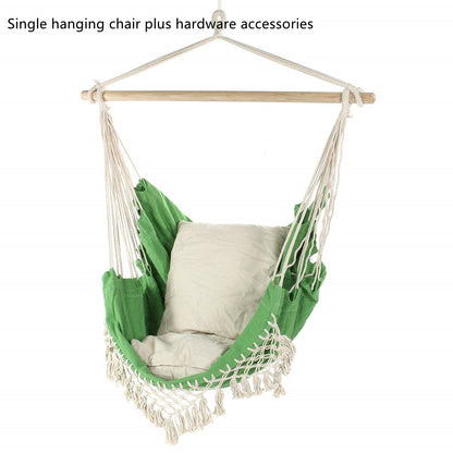 Bohemian Tassel Hammock Chair