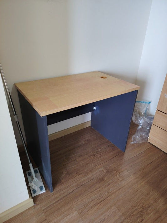 Wooden light brown computer table