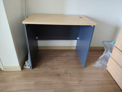 Wooden light brown computer table
