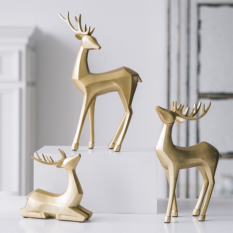 METASSCO Elk Themed Sculpture